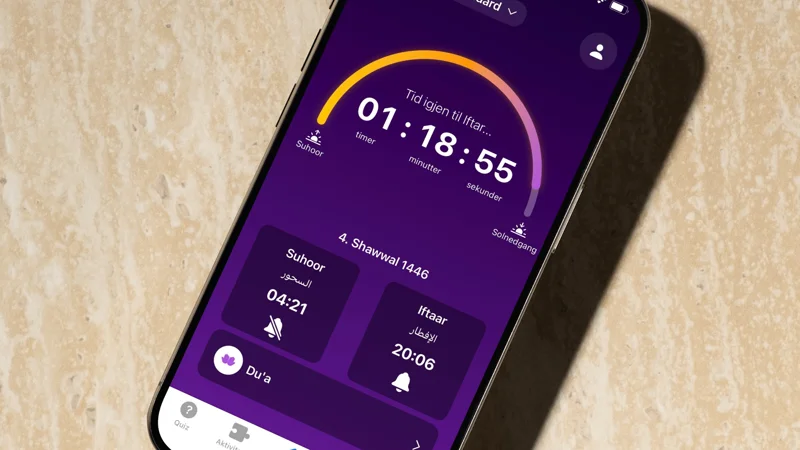 iFaste app home screen showing the fasting countdown